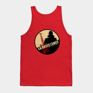 WW2 French Resistance - La Resistance (distressed) Tank Top